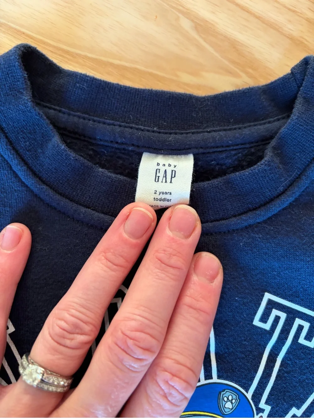 GAP Kids Navy Paw Patrol Sweatshirt & Jogger Set